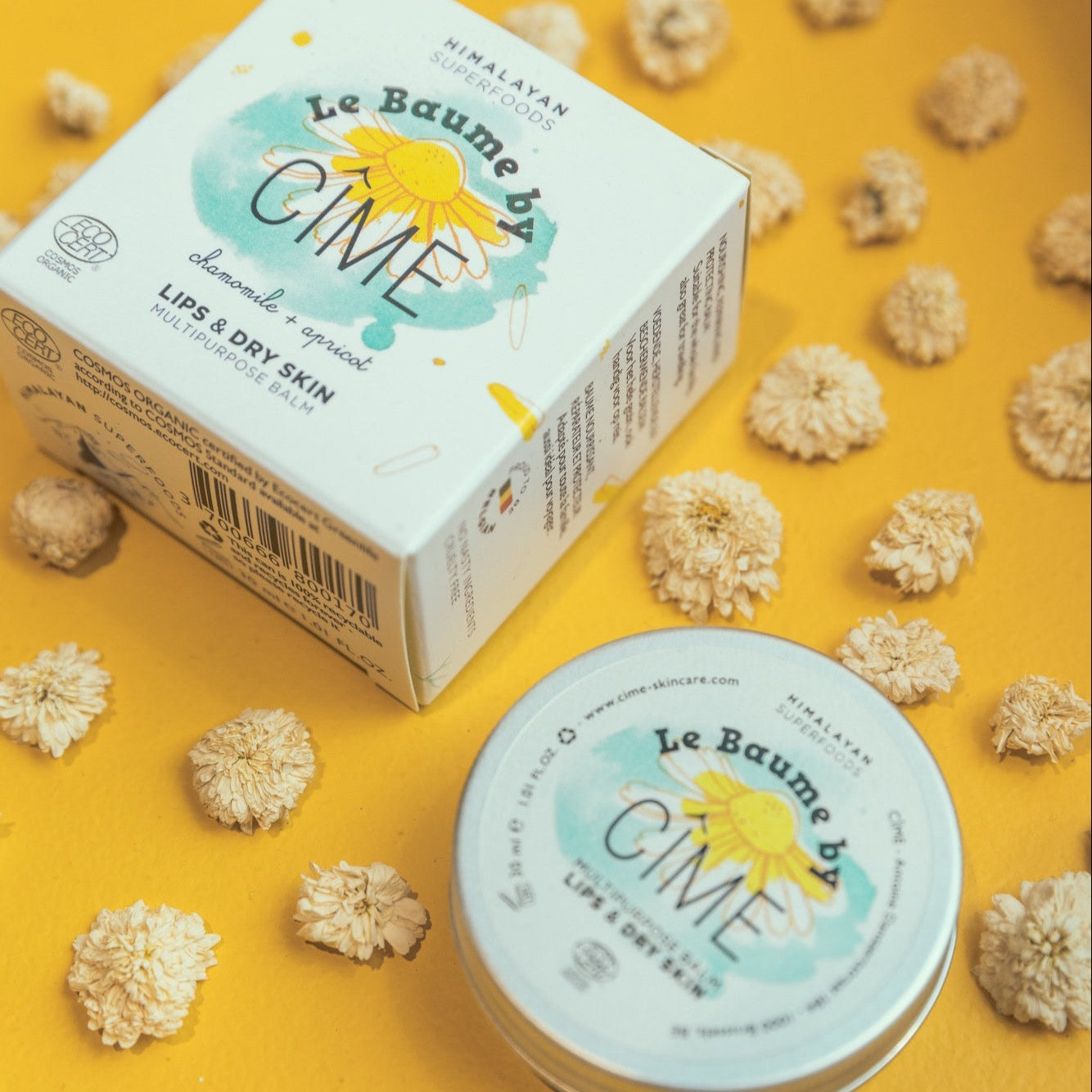 Balsem voor lippen en droge huid