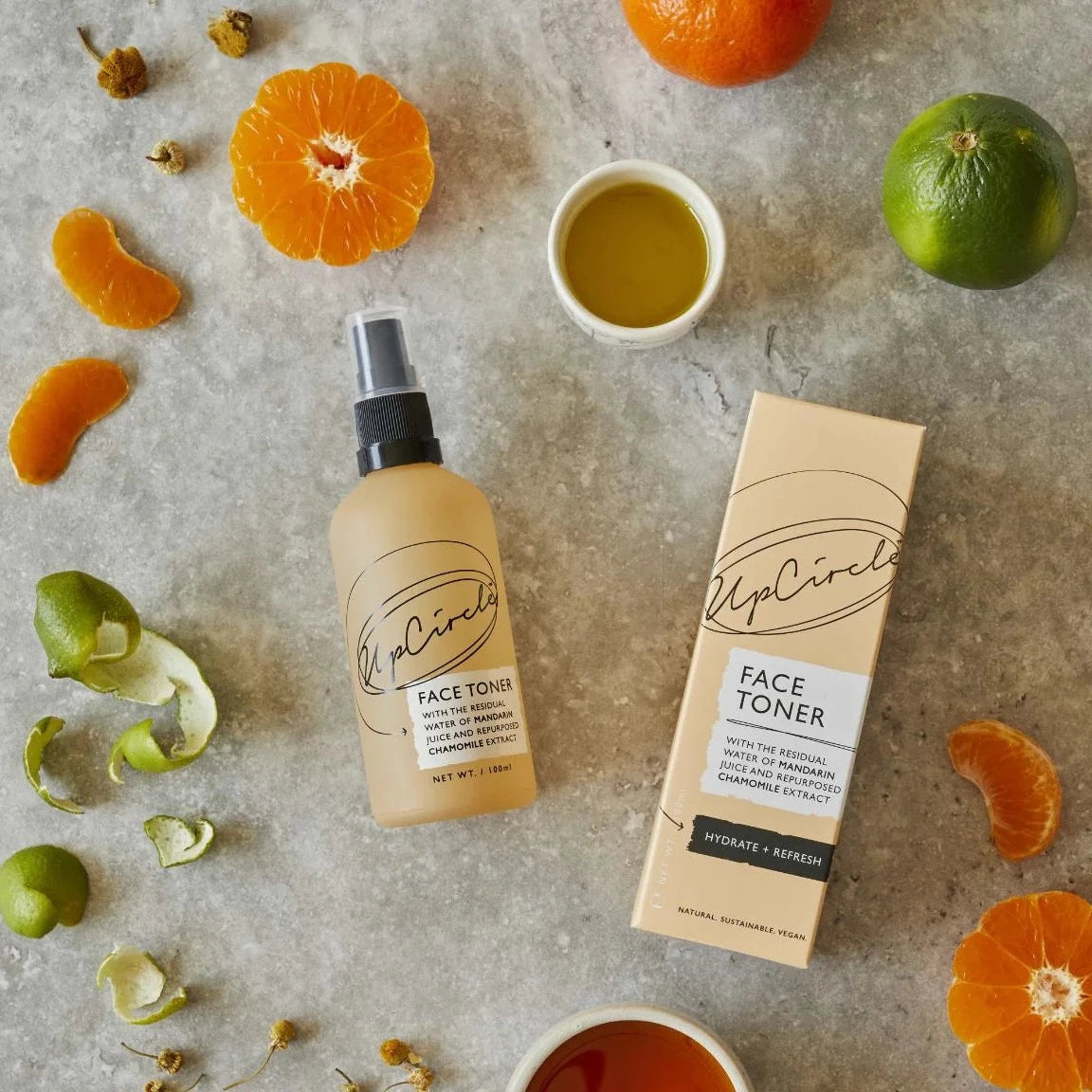 Tonic met hyaluronzuur, mandarijn en kamillie