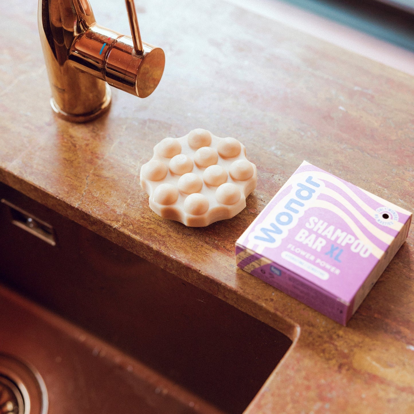 Flower power shampoo XL - gevoelige hoofdhuid