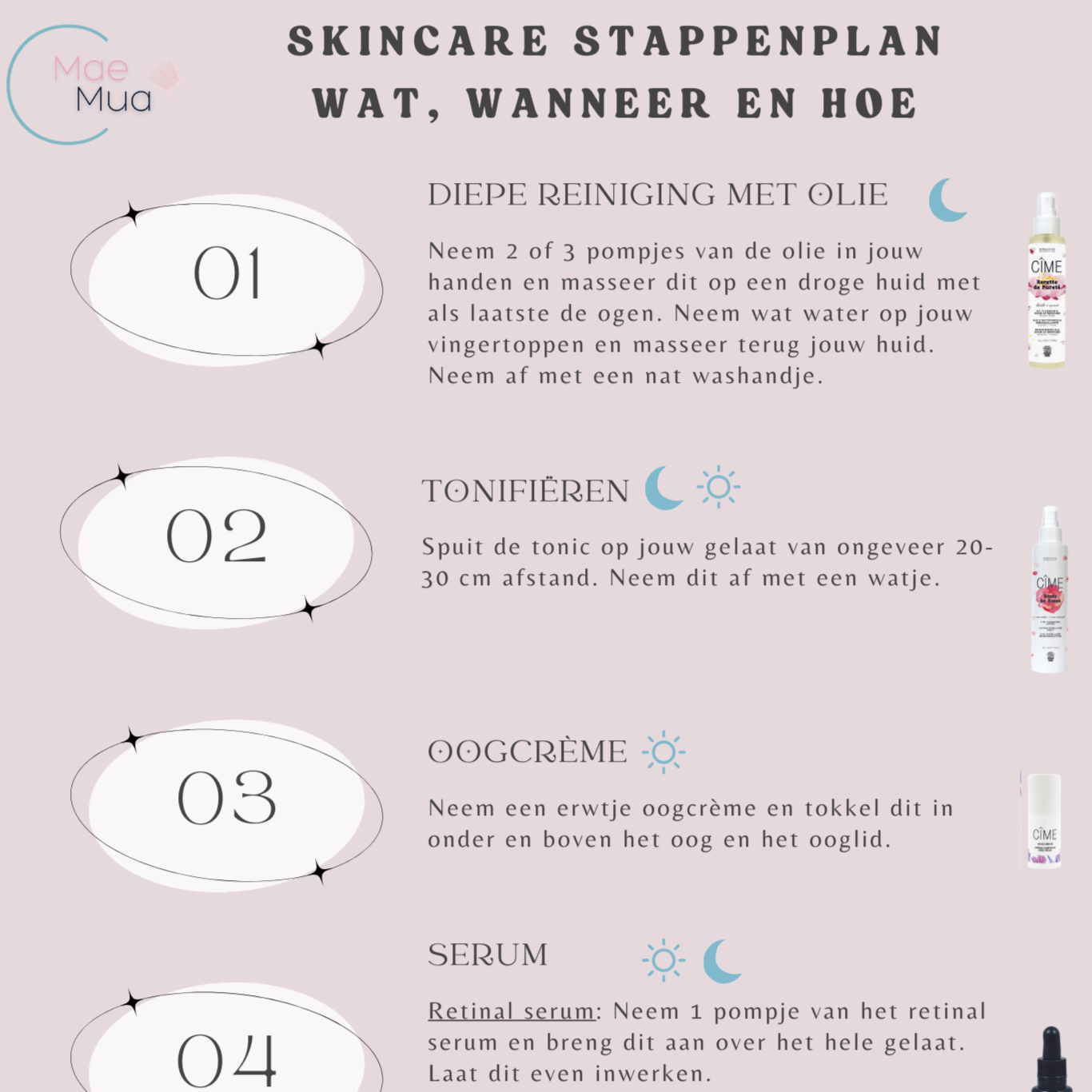 Gratis stappenplan skincare